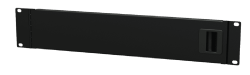 CAYMON BSD02 Panel maskujący 19” z drzwiczkami serwisowymi, 1 HE